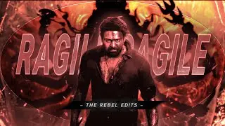 Salaar ft. Kingdom | Ragile Ragile | Prabhas | Anirudh | Hombale films | prashant neel |&bull;Rebel edits