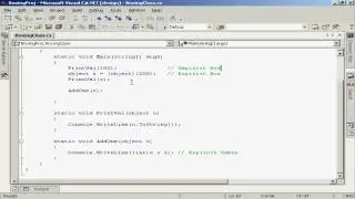 C# From A to Z - Lesson 47: Boxing and Unboxing