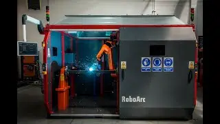 Dwustanowiskowa cela spawalnicza RoboArc_B