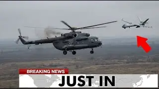 Ukrainian Drone HUNTS Russian Helicopter — Then THIS Happened…