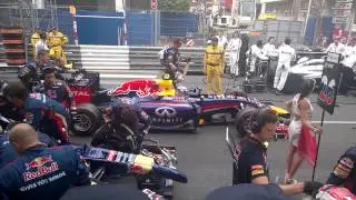 Formel 1 GP Monaco 2014 Pitlane