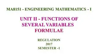 MA8151 UNIT 2 FORMULAE _ ENGINEERING MATHEMATICS 1