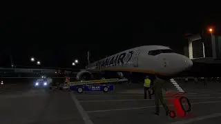 vRYR | FR5682 | Stansted Airport ILS 04 Night Landing | VATSIM