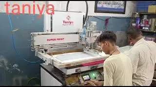 Super Print Flat Screen Printing Machine 9654239879
