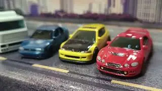 Hot Wheels Premium Collector Set GMH39 Tuner JDM Fleet Street Civic EG