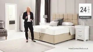 Warwick Ortho Contract Open Coil Zip & Link Mattress - HotelContractBeds