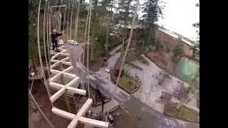 Treetop Aerial Adventure - Center Parcs - Whinfell