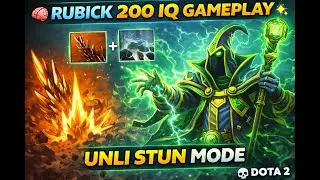 Rubick 100 IQ Gameplay | Unlimited Stuns = Easy Win | Dota 2