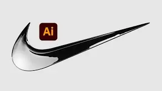 How To Make a Liquid Chrome Logo in Illustrator!