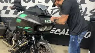 Faster Moto Decals Graphics Kit Prep and Installation