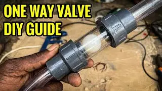 How To Make a One Way Valve: The Ultimate DIY Guide | How to Make A Non Returner Valve 