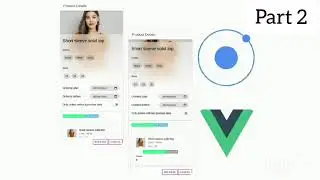 Part 2 : Responsive layout with css grid and gradient blur effect in Ionic5 and Vue