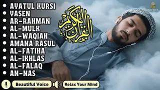 Night Quran Recitation For Sleep And Feel Peace | Alfatiha, Yasin ,Arrahman ,AlWaqiah ,Almulk