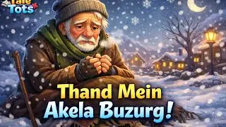 &ldquo;Thand Mein Akela Buzurg | A Heartwarming Cartoon Story |@Tale Tots&rdquo;