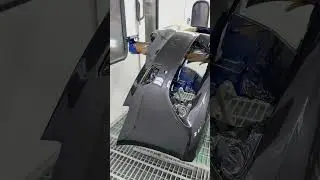 Покраска AUDI A6, лак использовал LECHLER MC500#автомаляр #кузовнойремонт #покраска #clear #