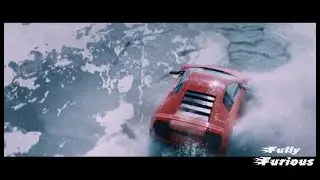 Fate of the Furious 8 (2017)  Roman car sinking under Ice   scene Hd