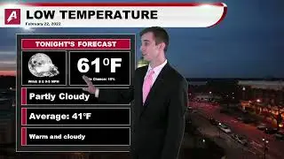 Athens, GA Forecast for February 22, 2022