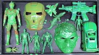 AVENGERS ACTION FIGURE RESTORATION, SPIDER-MAN MILES, HULK, THOR, CAPTAIN AMERICA, VENOM, THANOS