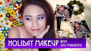 Holiday Makeup + Giveaway! | Shu Uemura x Murakami Holiday Collection 2016 | Alicia Tan