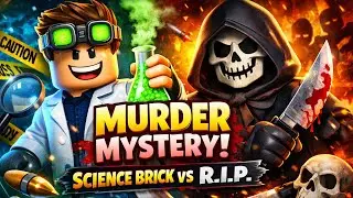 🔪🧪 Murder Mystery Chaos with Science Brick & R.I.P.!