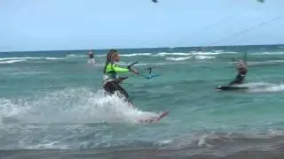 Matchu Lopes Almeida & Mitu Monteiro - strapless jump kite - Capo Verde 2014