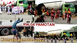 KARNAVAL HUT RI KE 77 KECAMATAN PAMOTAN KAB.REMBANG || KELOMPOK RW 04 PAMOTAN
