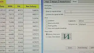 @skillsmartadmin Excel Tips | How to repeat Heading Row to multiple pages. 