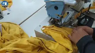 How to Back tape piping & top stitch with t-shirt