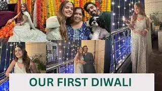 Our First Diwali After Marriage | Happy Diwali Everyone 🥰
