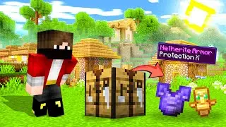 Minecraft but Crafting Tables Drop INSANE OP Items!