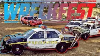 POLICE PURSUITS IN WRECKFEST MULTIPLAYER