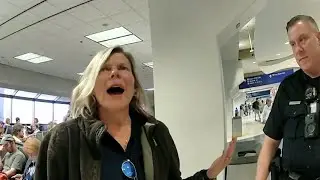 Rich & Entitled Airport Karen: Police&rsquo;s Worst Nightmare