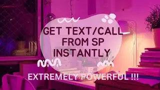 Manifest a TEXT/CALL from Your Specific Person | Manifest Love & Attraction 💖 on 12:12 portal