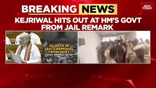 Arvind Kejriwal Hits Back At Amit Shah Over 'Government From Jail' Remark
