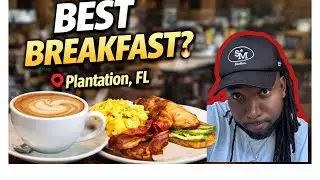 This Might Be the BEST Coffee & Breakfast Spot in Plantation, Florida ☕🍳