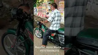 Tvs xl Alloy wheels / Rockfort Motor works agency