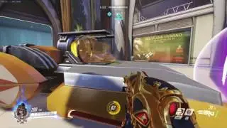 Doomfist Gauntlet stolen - Numbani gameplay