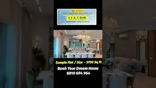Ultra Luxury 5BHK Sample Flat | L&T Green Reserve Sector 128 Noida | 5700 Sq Ft #l&t #sampleflat