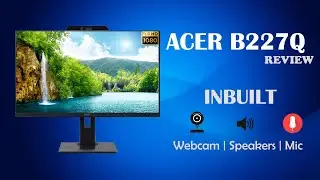 Обзор монитора ACER B227Q | Тест веб-камеры, динамиков и микрофона | JOHN TECH