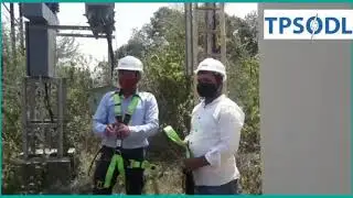 Use of Safety belt with pole grab arrester demonstration