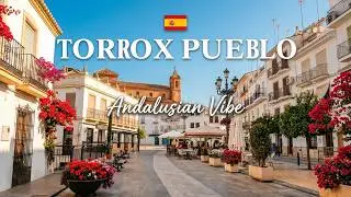 Walking Tour of Torrox Pueblo 🇪🇸 Andalusia&rsquo;s Sunny White Village in 4K