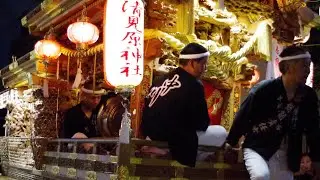 清見原神社　合祀祭　中川正進会　囃子