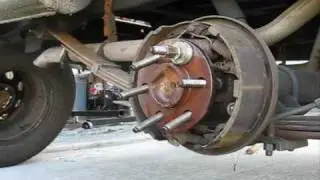 Dodge Dakota How To: Installing Long Milodon Wheel Studs