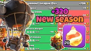 Fireball rocket loon attack strategy TH16 | Legend League Attacks #1 | Clash of Clans
