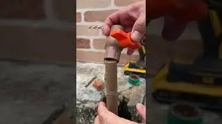 Como vedar a &aacute;gua em um passo #tecnica #truques #tips #solutions #diy