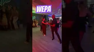 Salsa dancing at Wepa dance studio social dance  in Orlando, fl