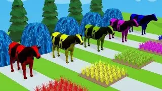 Animal Crossing Fountain green  screen no copyright video for kids kids fun colouring video