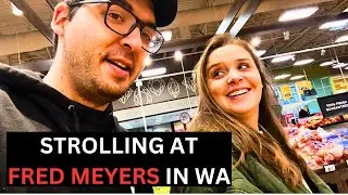 Strolling at Fred Meyers in WA #vlogger #fredmeyer