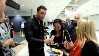 Meeting Chris, Glen & Morgan at Melbourne Airport Dec 2013
