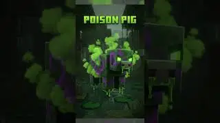 Different Pig Types in Minecraft 🐷🔥 #shorts